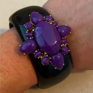 Banana Republic purple and black bracelet. NWT